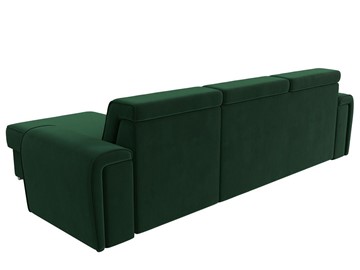 Угловой раскладной диван Лига-025, Зеленый (Велюр) в Нижнем Новгороде - предосмотр 4