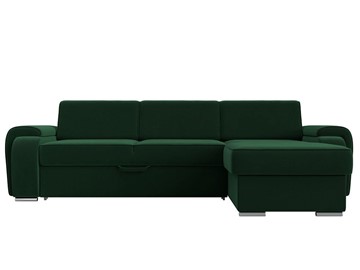 Угловой раскладной диван Лига-025, Зеленый (Велюр) в Нижнем Новгороде - предосмотр 7