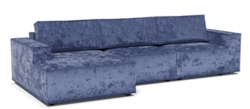 Угловой диван с оттоманкой Лофт 357х159х93 (НПБ/Еврокнижка) в Нижнем Новгороде - предосмотр 1