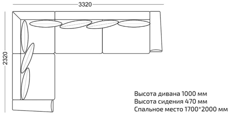 Диван угловой Виктория в Нижнем Новгороде - изображение 2
