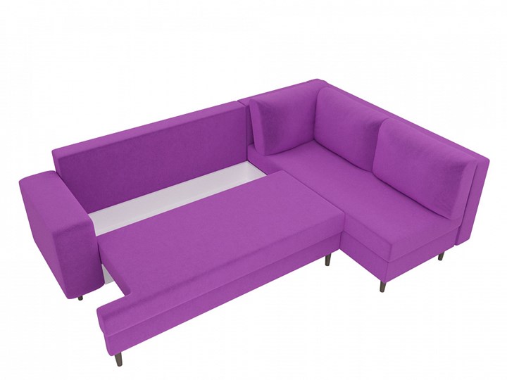 Угловой диван Сильвана, Фиолетовый (вельвет) в Нижнем Новгороде - изображение 5