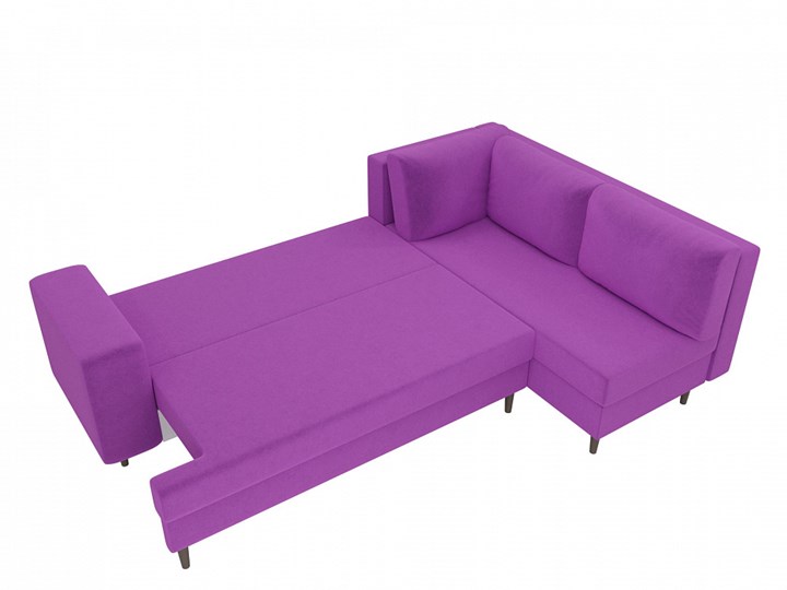 Угловой диван Сильвана, Фиолетовый (вельвет) в Нижнем Новгороде - изображение 4