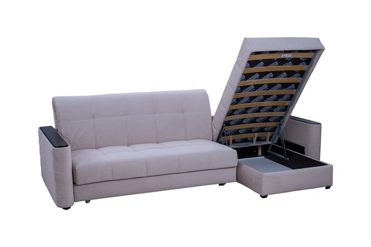 Угловой диван Севилья 3 120, оттоманка 144 в Нижнем Новгороде - изображение 1