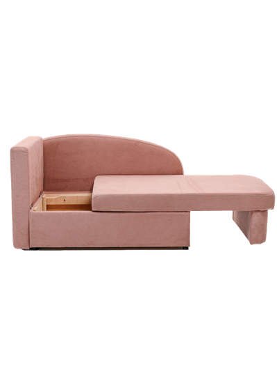 Мягкий диван левый Тедди розовый в Нижнем Новгороде - изображение 1