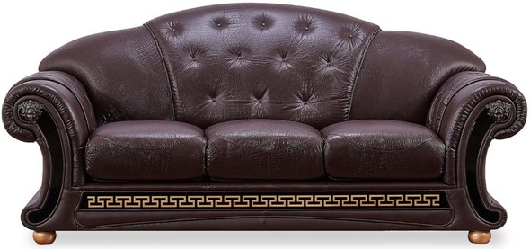 Раскладной диван Versace (3-х местный) коричневый 37 (VERSUS) в Нижнем Новгороде - изображение