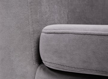 Прямой диван Брамс 2Д серый в Нижнем Новгороде - предосмотр 5