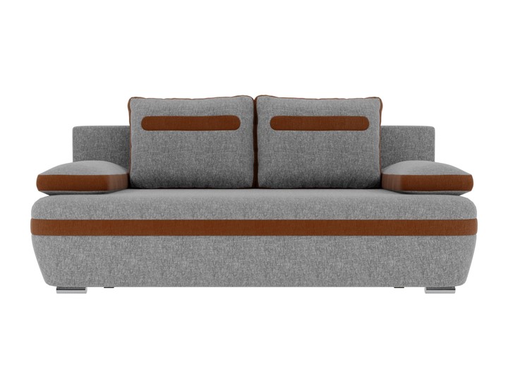 Прямой диван Каир, Серый/Коричневый (рогожка) в Нижнем Новгороде - изображение 3
