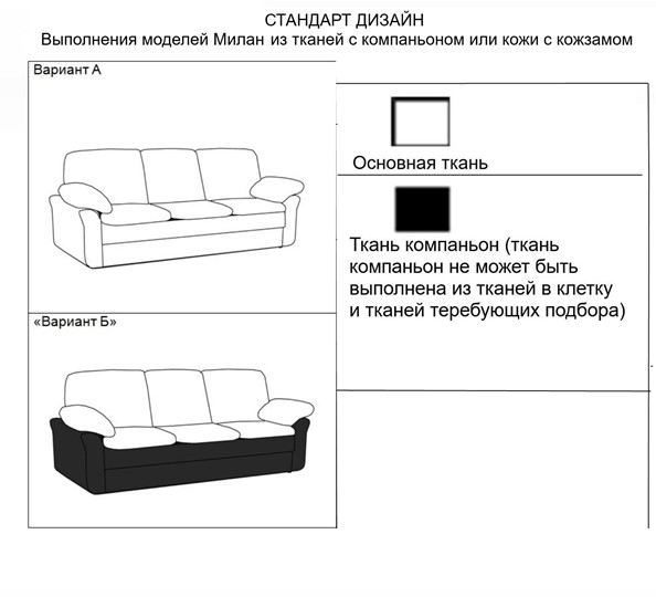 Прямой диван Милан 3-местный, Миксотойл в Нижнем Новгороде - изображение 15