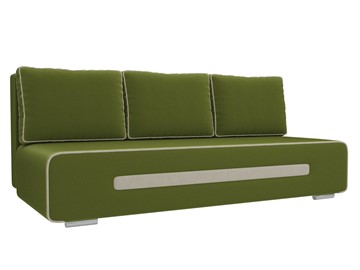 Прямой диван Приам, Зеленый (микровельвет) в Нижнем Новгороде - предосмотр