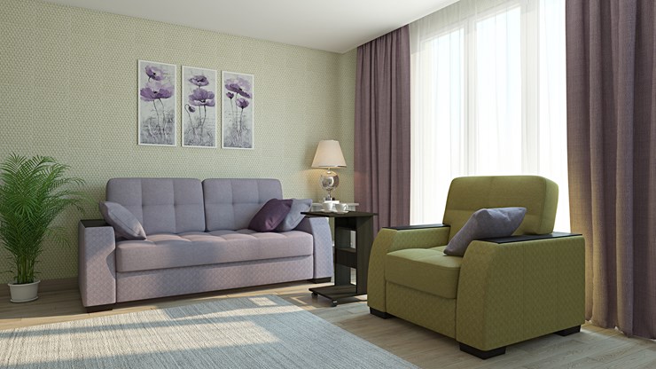 Прямой диван Премьер 3Т в Нижнем Новгороде - изображение 2