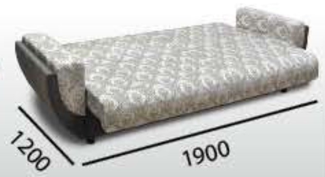 Прямой диван Акварель 2 БД в Нижнем Новгороде - изображение 1