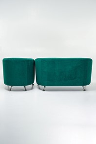 Комплект мебели Брамс  цвет изумрудный диван 2Д + кресло в Нижнем Новгороде - предосмотр 2