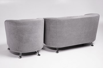 Комплект мебели Брамс  цвет серый диван 2Д + кресло в Нижнем Новгороде - предосмотр 3