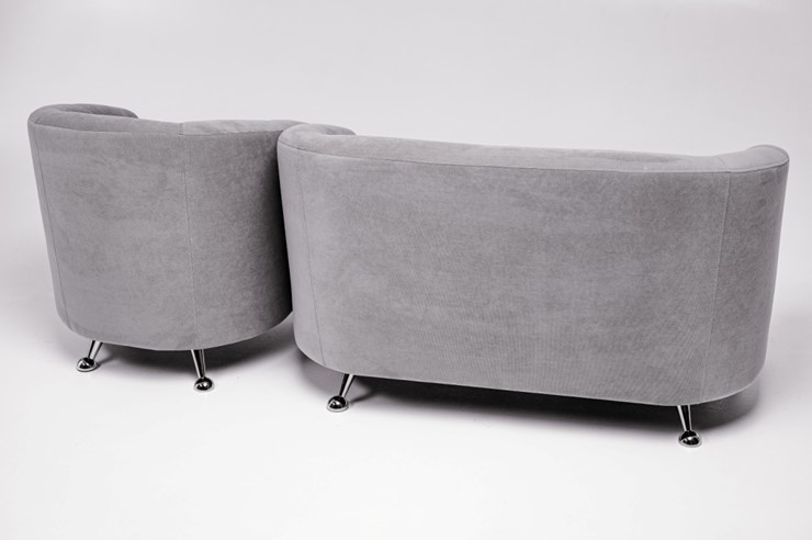Комплект мебели Брамс  цвет серый диван 2Д + кресло в Нижнем Новгороде - изображение 4