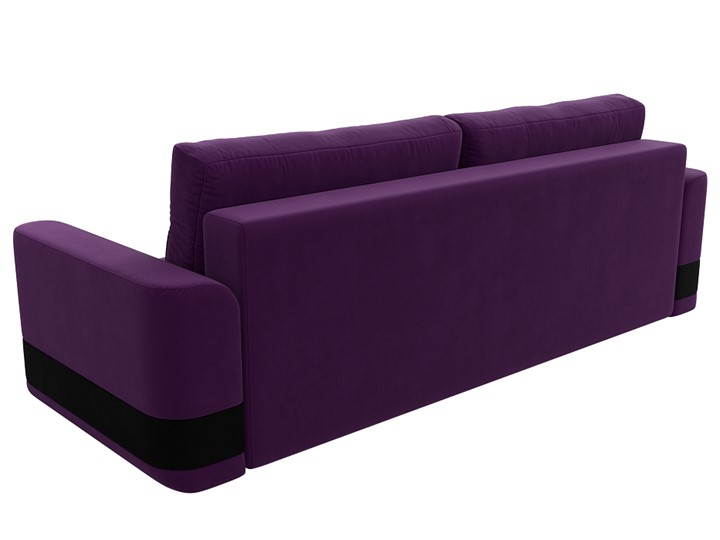 Прямой диван Честер, Фиолетовый/черный (вельвет) в Нижнем Новгороде - изображение 7