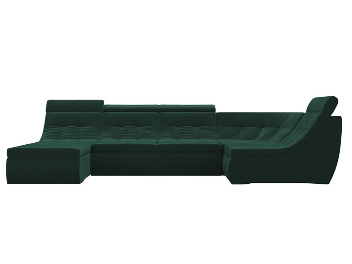 Модульный раскладной диван Холидей люкс, Зеленый (велюр) в Нижнем Новгороде - изображение 3