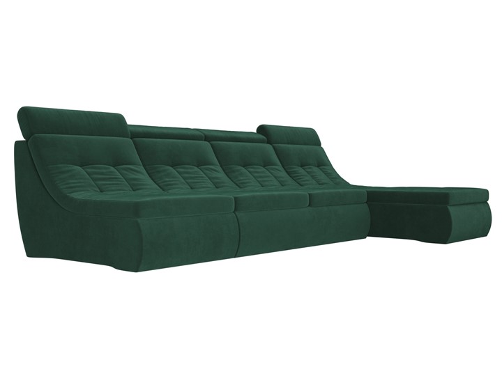 Модульный раскладной диван Холидей люкс, Зеленый (велюр) в Нижнем Новгороде - изображение 4