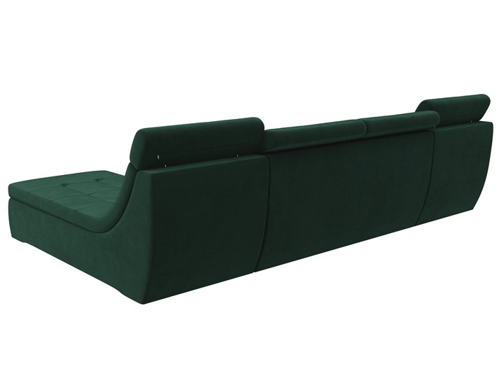 Модульный раскладной диван Холидей люкс, Зеленый (велюр) в Нижнем Новгороде - изображение 5