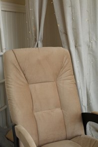 Кресло-качалка Леон маятниковая, ткань AMIGo песок 29-Т-П в Нижнем Новгороде - предосмотр 7