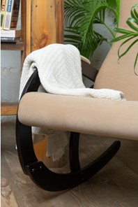 Кресло-качалка в гостиную Корсика, ткань Amigo Beige 34-Т-AB в Нижнем Новгороде - предосмотр 5