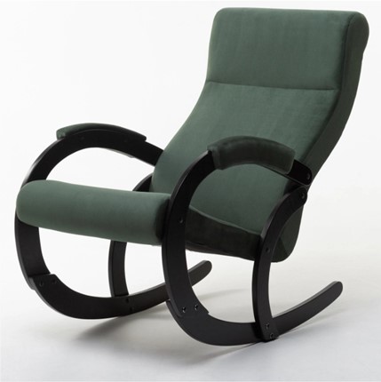 Кресло-качалка Корсика, ткань Amigo Green 34-Т-AG в Нижнем Новгороде - изображение