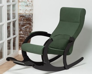 Кресло-качалка в гостиную Марсель, ткань Amigo Green 33-Т-AG в Нижнем Новгороде - предосмотр 3