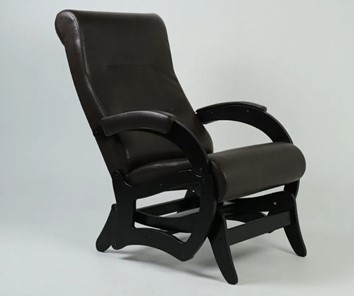 Маятниковое кресло Амелия, экокожа венге 35-К-В в Нижнем Новгороде - предосмотр