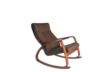 Кресло-качалка Женева, ткань шоколад в Нижнем Новгороде - предосмотр