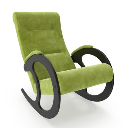 Кресло-качалка Модель 3, Verona 38 Apple Green-велюр в Нижнем Новгороде - изображение