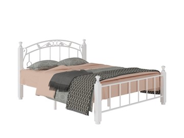 Двуспальная кровать Гарда 5, 160х200, белая в Нижнем Новгороде