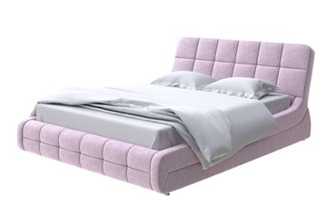 Двуспальная кровать Corso-6 140x200, Флок (Бентлей Нежно-лиловый) в Нижнем Новгороде - предосмотр