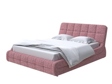 Кровать двуспальная Corso-6 180х200, Рогожка (Levis 62 Розовый) в Нижнем Новгороде