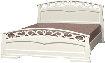 Кровать 2-х спальная Грация-1 (Белый Античный) 160х200 в Нижнем Новгороде - предосмотр 1