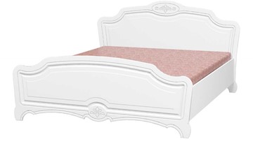 Кровать спальная Лотос (Лак-Белый Жемчуг) 160х200 в Арзамасе