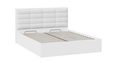 Кровать двуспальная с подъемным механизмом Агата тип 1 (Белый) в Нижнем Новгороде - предосмотр 1