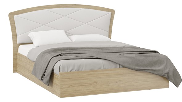 Кровать спальная с подъемным механизмом Сэнди Тип 1 без заглушины (Вяз благородный/Белый) в Нижнем Новгороде - изображение