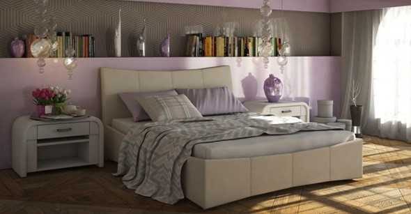 Кровать двуспальная Stella с ортопедической решеткой 160х200 в Нижнем Новгороде - изображение
