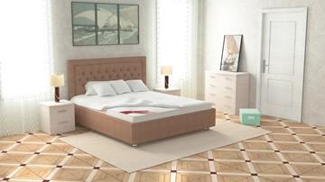 Спальная кровать Аврора 180х200 (с основанием) в Нижнем Новгороде - предосмотр 3