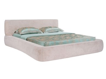 Спальная кровать Zephyr 160х200, (Велсофт Винтажный розовый) в Нижнем Новгороде - предосмотр 10