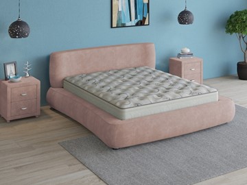 Спальная кровать Zephyr 160х200, (Велсофт Винтажный розовый) в Нижнем Новгороде - предосмотр