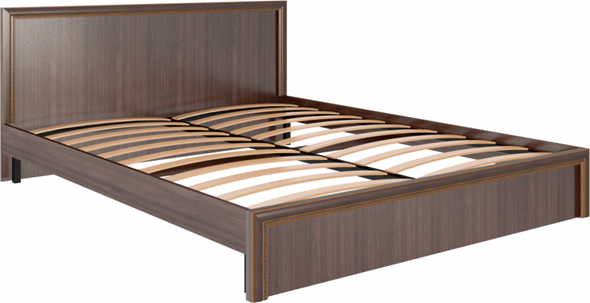 Кровать спальная Беатрис М07 (Орех Гепланкт) в Нижнем Новгороде - изображение