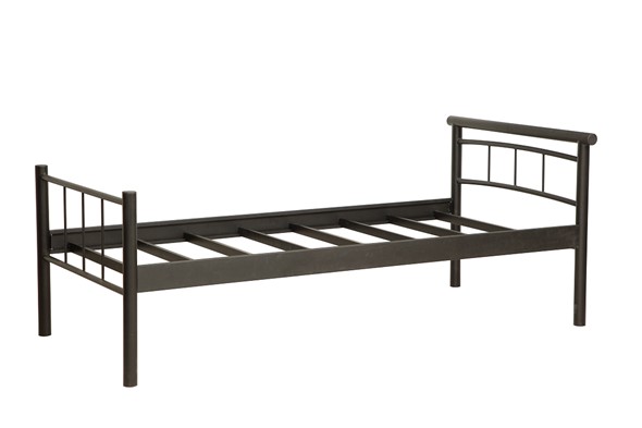 Односпальная кровать 42.25-01 ТОКИО, металл черный в Нижнем Новгороде - изображение