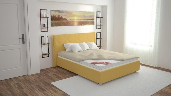 Кровать с механизмом 2-спальная Альба 180х200 (с коробом) в Нижнем Новгороде - изображение