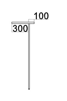 Стойка ресепшен прямая без боковых стенок DEX DMS 160 1600х400х1200 мм. Венге в Нижнем Новгороде - изображение 1