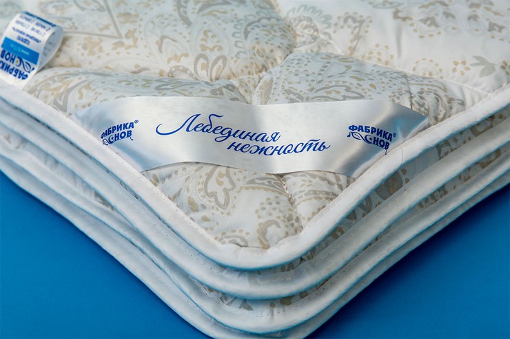 Одеяло всесезонное полутороспальное Лебединая нежность в Нижнем Новгороде - изображение 1
