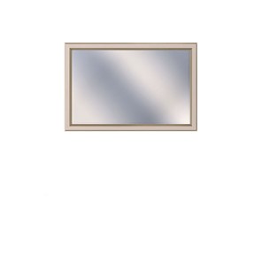 Зеркало навесное Сиена, Бодега белый / патина золото, 92х52 в Нижнем Новгороде - предосмотр