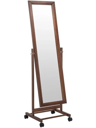 Зеркало напольное в спальню BeautyStyle 27 (135х42,5см) Средне-коричневый в Нижнем Новгороде - изображение