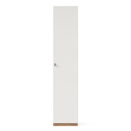 Шкаф одностворчатый Бари Дуб Золотой/Белый ЛД 698.170 в Нижнем Новгороде - изображение 1