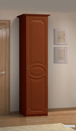Шкаф-пенал Ивушка-5, цвет Итальянский орех в Нижнем Новгороде - изображение