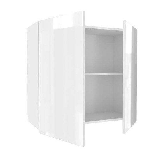 Шкаф на кухню 800, Шервуд, ЛД 281.360.000.162, белый/белый глянец в Нижнем Новгороде - изображение 1